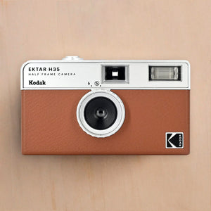 Kodak Ektar H35 Half Frame Camera - Brown