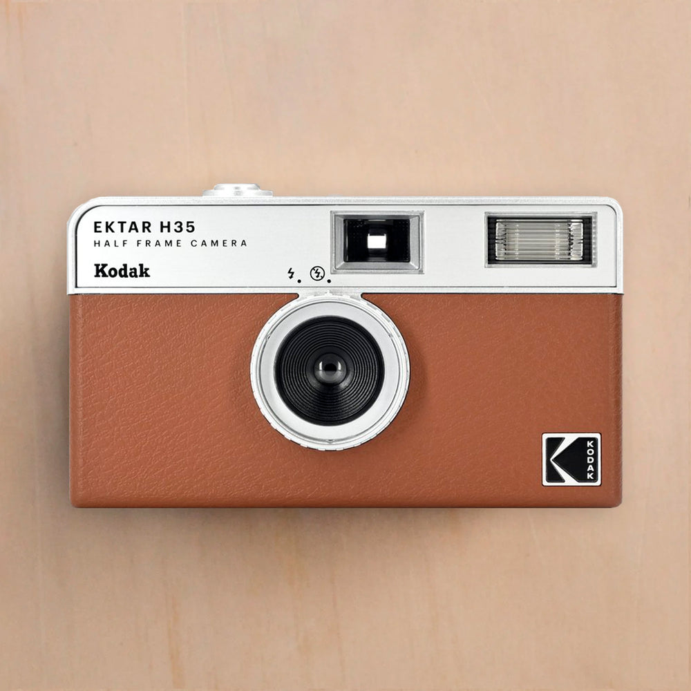 Kodak Ektar H35 Half Frame Camera - Brown