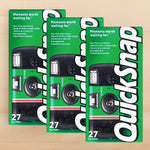 3 x Fujifilm Quicksnap Flash Disposable Camera 27exp