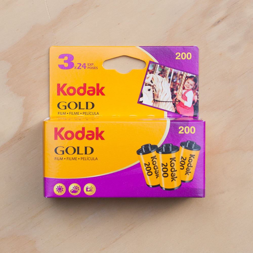 Kodak Gold 200 — 35mm 3 Pack 24exp