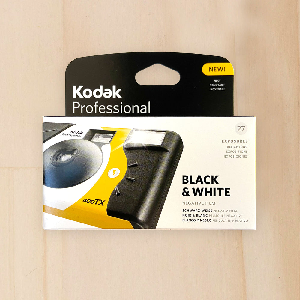 Kodak B&W Tri-X TX Disposable Camera 27exp