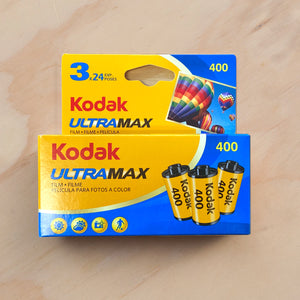 Kodak Ultramax 400 — 35mm 3 Pack 24exp